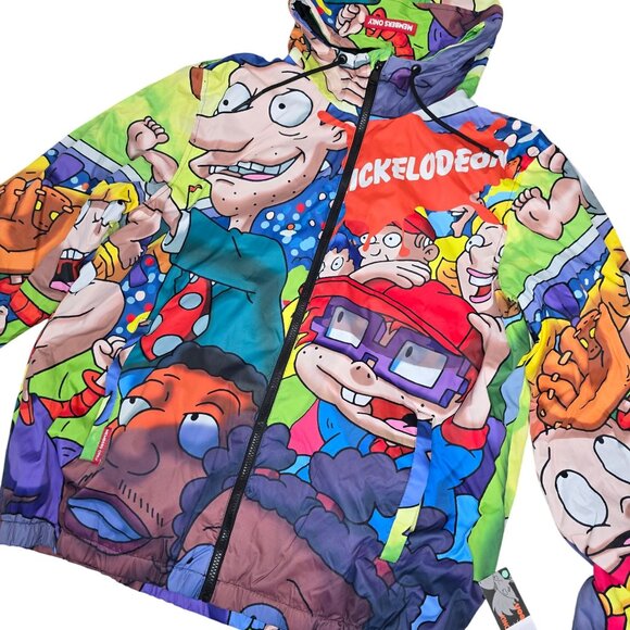 Members Only X Nickelodeon Rugrats Puffer Jacket With Hood XL NWT 90s style mens - Picture 7 of 8